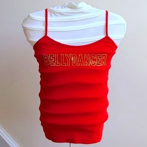 Red Bellydance Tank